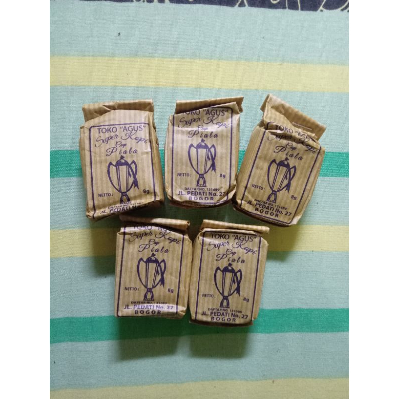 

Kopi Cap Piala 5 Saset / Kopi Bogor