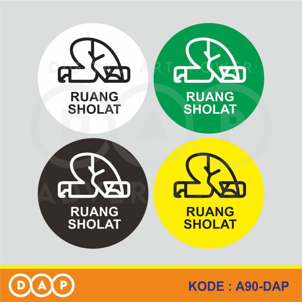 

A90 - Acrylic Sign, Stiker Akrilik Ruang Sholat, Tahan Air, Termurah, Bisa Custom