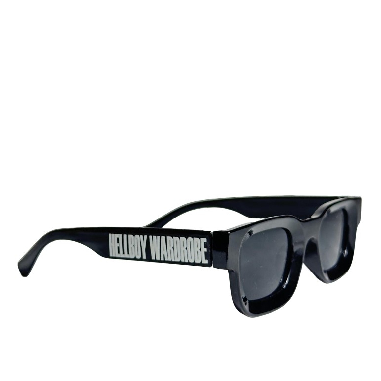 BOLD GLASSES HELLBOY WARDROBE Kacamata Hitam Bold Kacamata Pria Kacamata Wanita ( FREE POUCH)