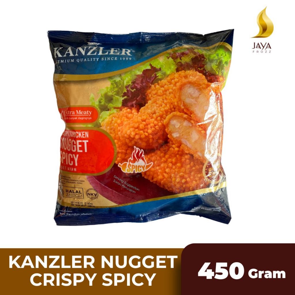 

KANZLER NUGGET CRISPY SPICY 450GR