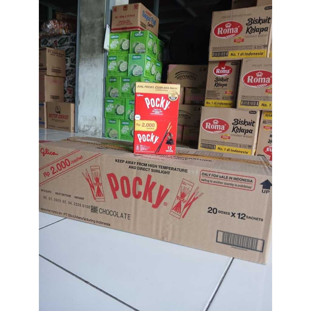 

Pocky rasa coklat Dus (20x12)