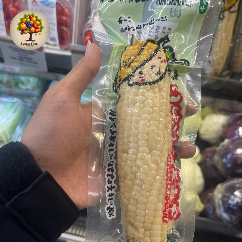 

Jagung Hokaido premium | Jagung Putih Susu Hokaido Asli Dari Jepang Fresh | Pcs