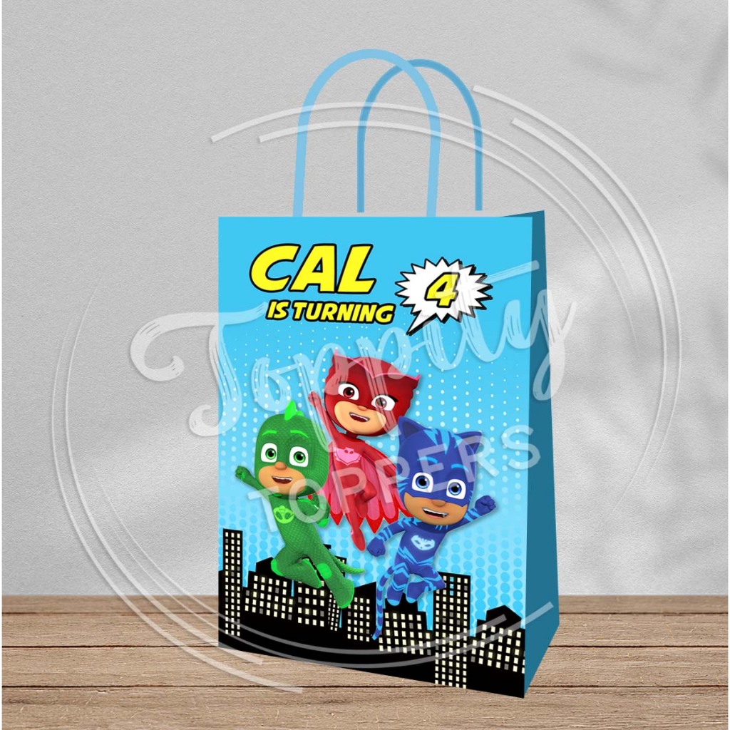 

Paperbag tas goodie bag PJ Masks