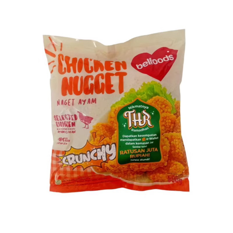 

BELFOODS CHICKEN NUGGET CRUNCHY- 500gram