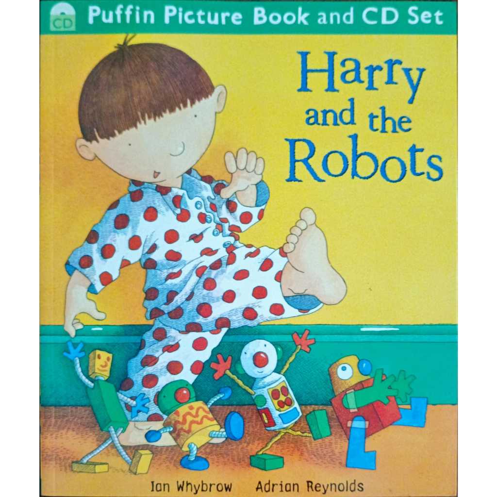 Harry and the robots by Ian Whybrow - Puffin Picture Book and CD Set