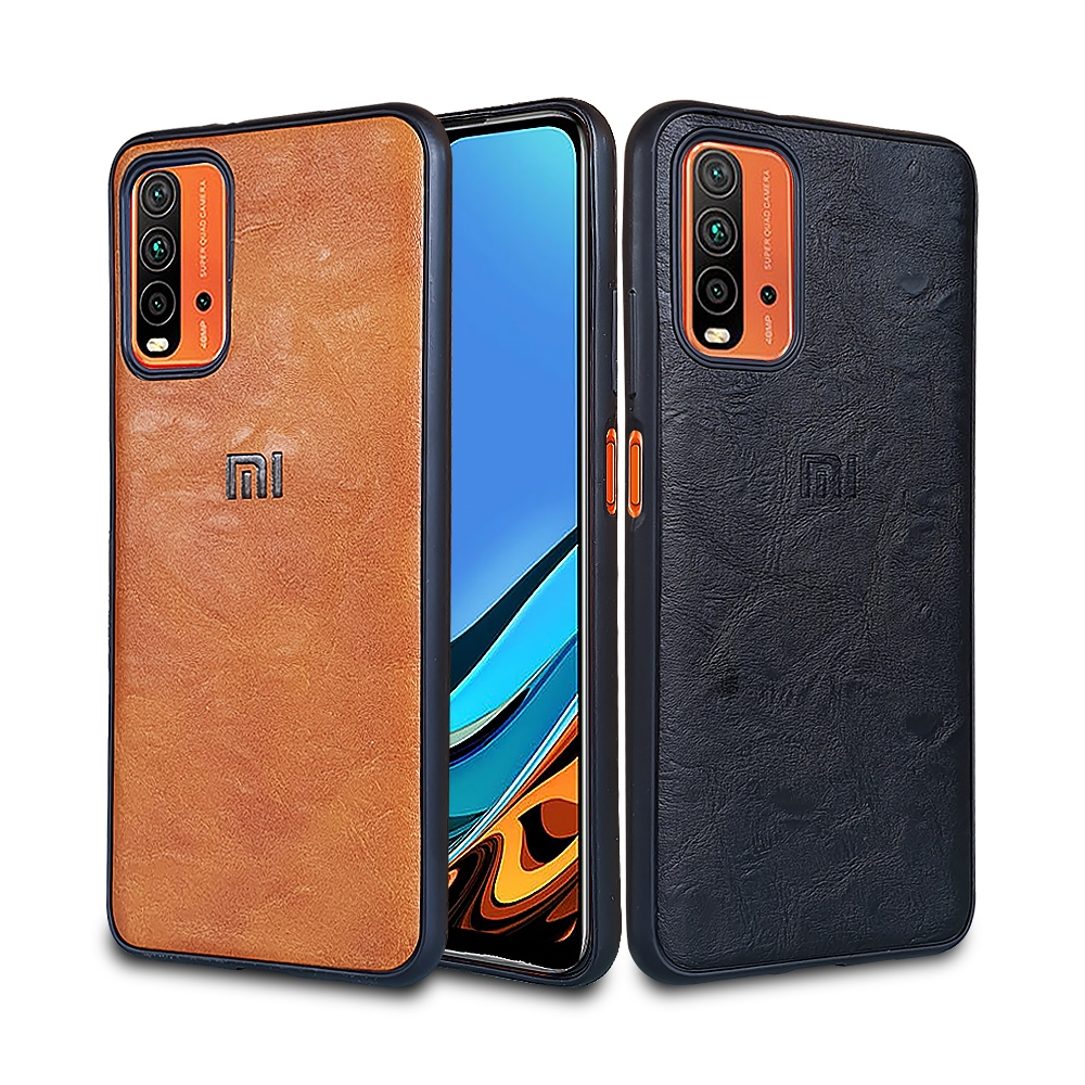 [ CUCI GUDANG ] Case Hp Xiaomi Poco M3 Premium Leather Case Softcase Casing Kulit Slim Cover