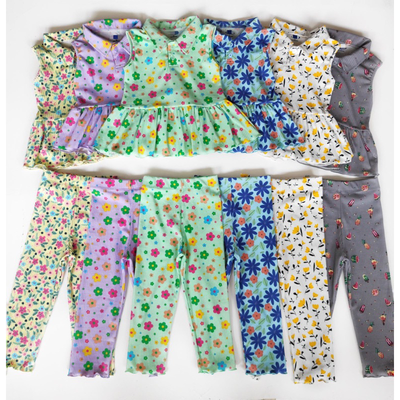 Setelan Anak Perempuan Branded(CMT) Sz 12345th