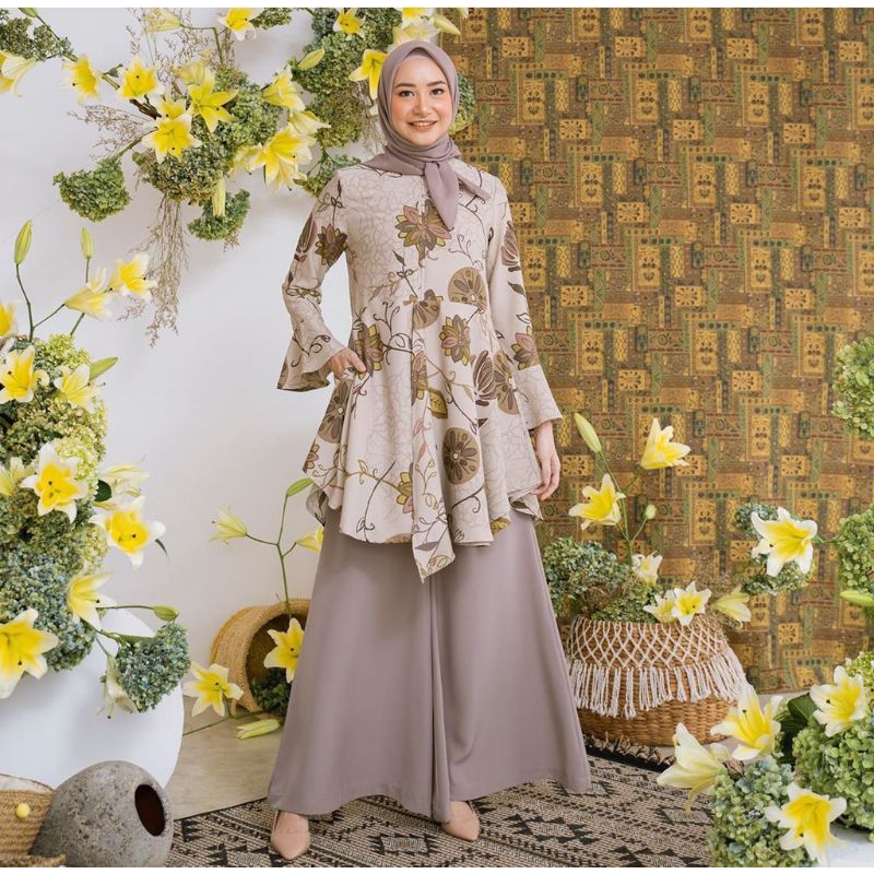 Heaven Lights Doeskin Hamra Tunik XS