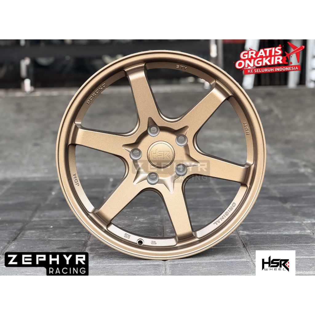 velg RING 17 hsr sty untuk innova, rush, terios,  brv, hrv, civic dll hsr r17