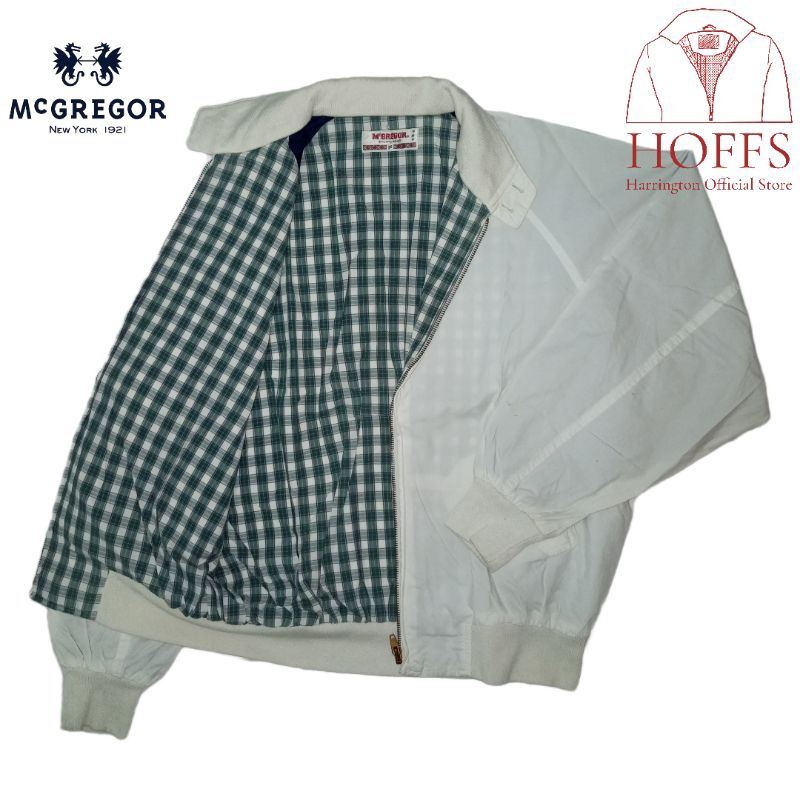 McGregor Harrington Jacket White M 1MCGREGRCRMM