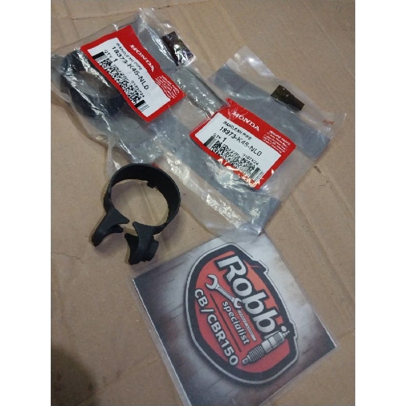 Band Exhaust Pipe Klem Knalpot CB150X CBR150R K45R 18373-K45-NL0 Original