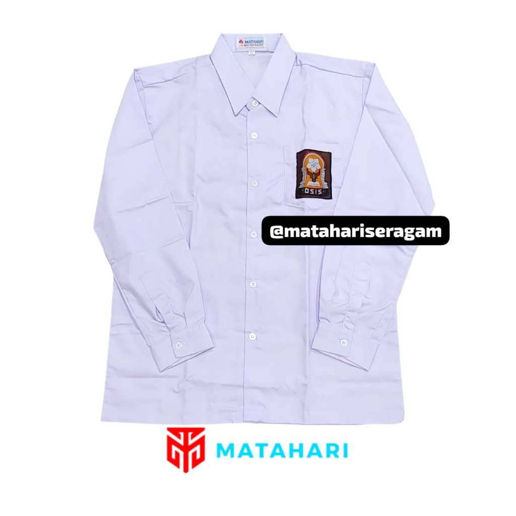 Matahari Seragam / Baju SMA lengan panjang / Baju Sekolah / Seragam Sekolah / Seragam SMA