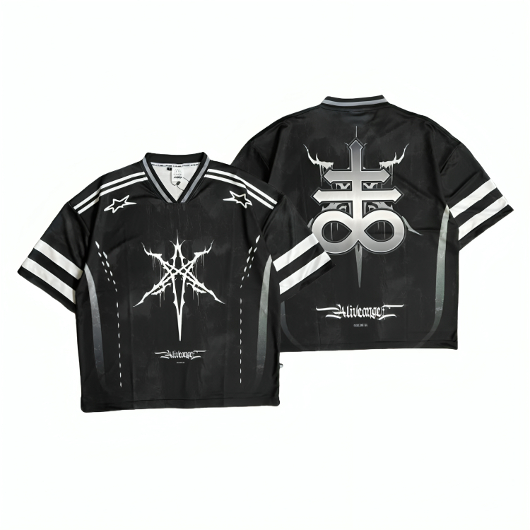 Jersey Streetwear Metal Band / Jersey Retro / Jersey Rugby / Jersey Hockey / Vintage / NFL /Bola