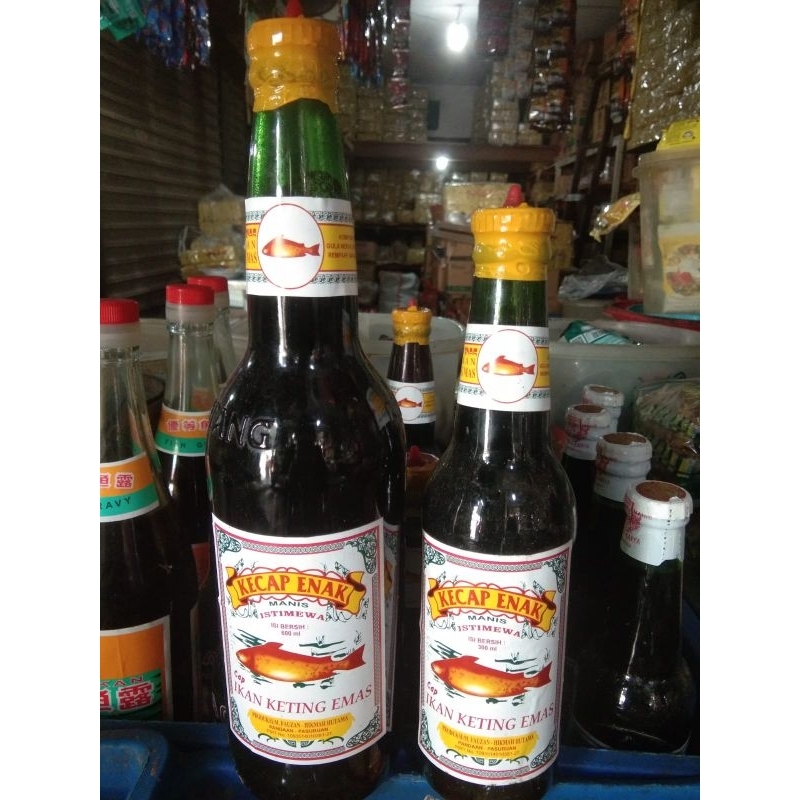 

kecap manis cap ikan keting (kecil)