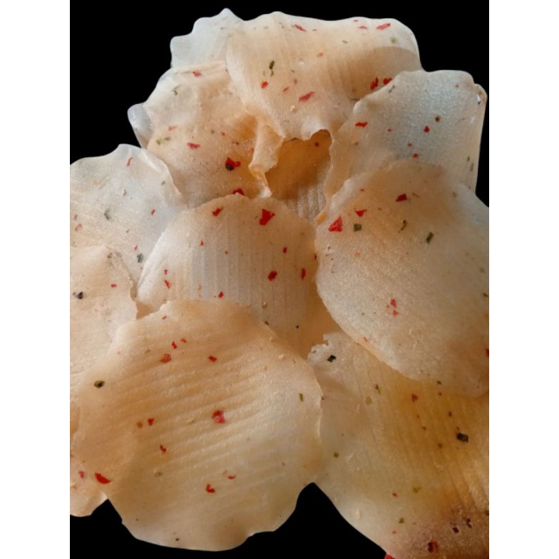 

Opak Singkong pedas 1kg UK 14_16 cm.Harga Promo