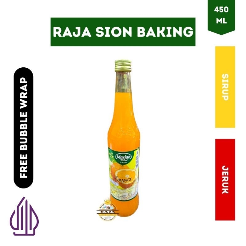 

Sirup Marjan Squash Orange 450ml
