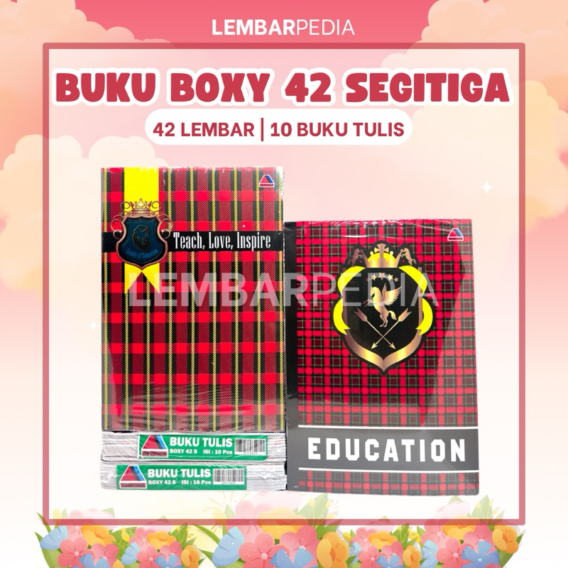

Buku Tulis Panjang Segitiga 42 lembar - 10 Buku Tulis