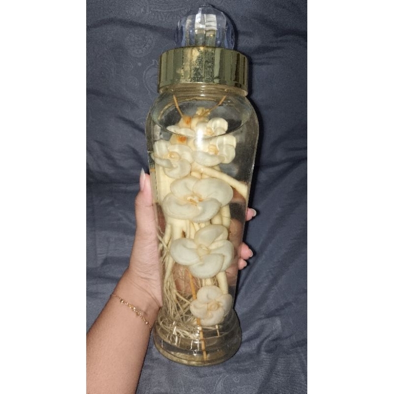 

ginseng asli korea motif bunga