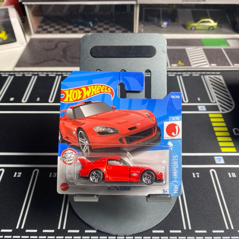 Hot Wheels Honda S2000 Red Short Card