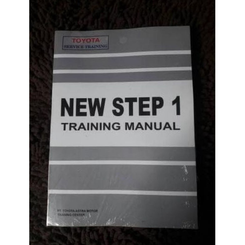 KODE W55R A B S buku new step 1 training manual  b5