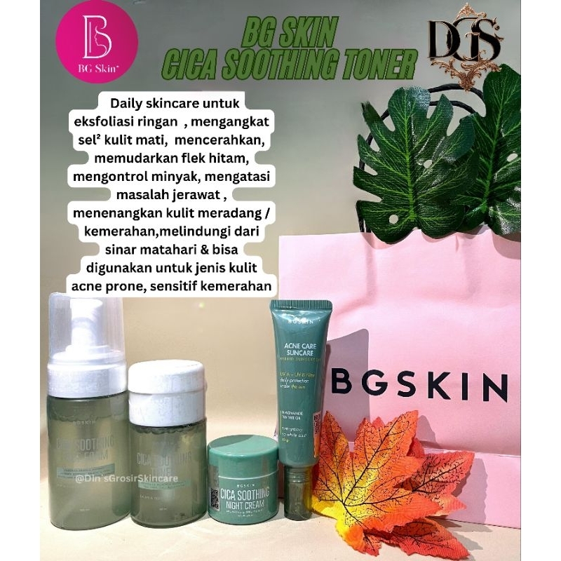 CASHBACK TUNAI / PAKET BG SKIN PAKET ACNE SENSITIVE / PAKET SUNCARE ACNE / PAKET BG SKIN / BG SKIN /