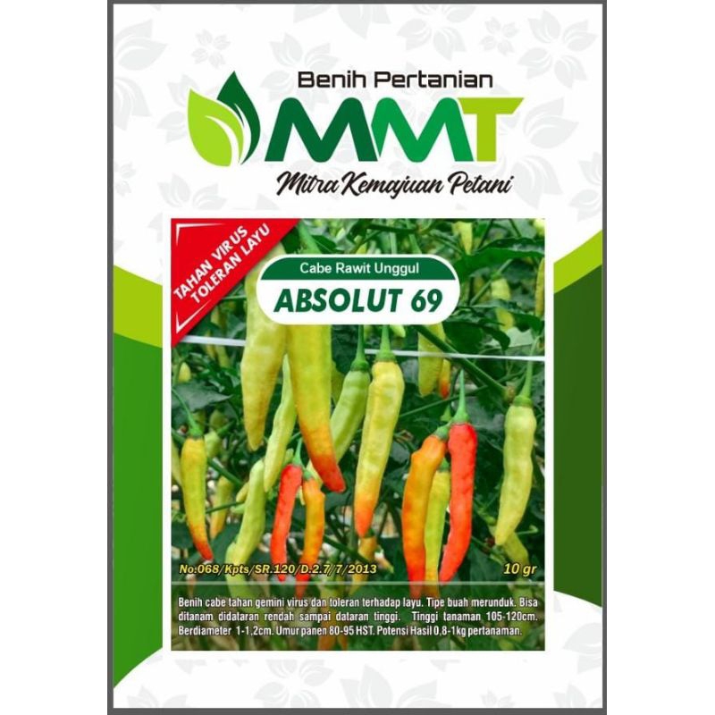 cabai rawit Absolut 69 mmt