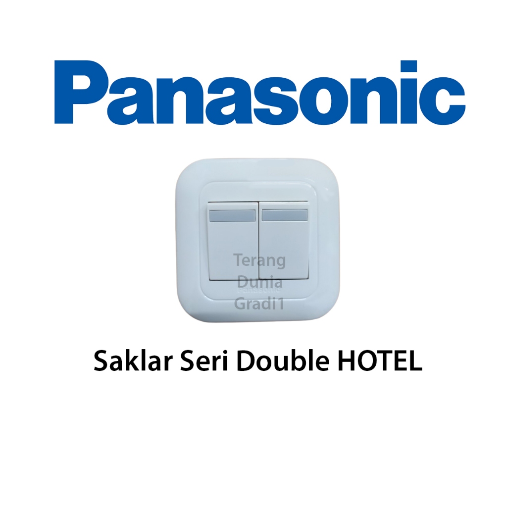 Saklar Double Hotel Panasonic Saklar Seri Hotel Panasonic Saklar Hotel Panasonic Saklar Hotel Dobel 