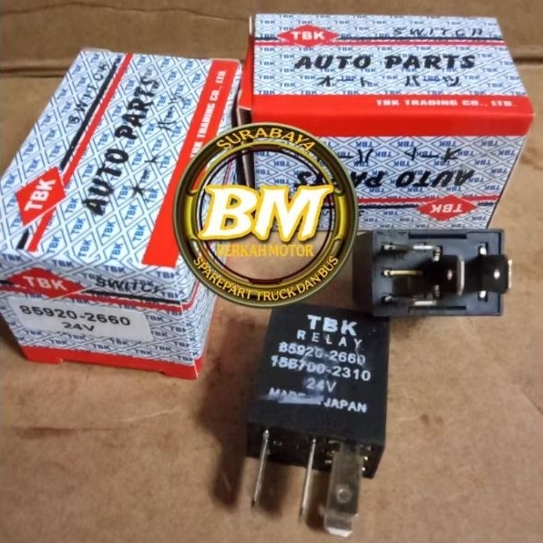RELAY lamp.K4 24V 85920-2660