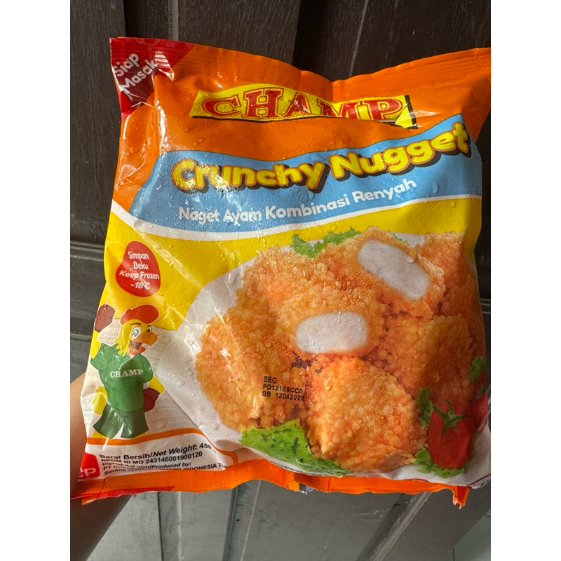 

Nuget Champ Crunchy 450gr