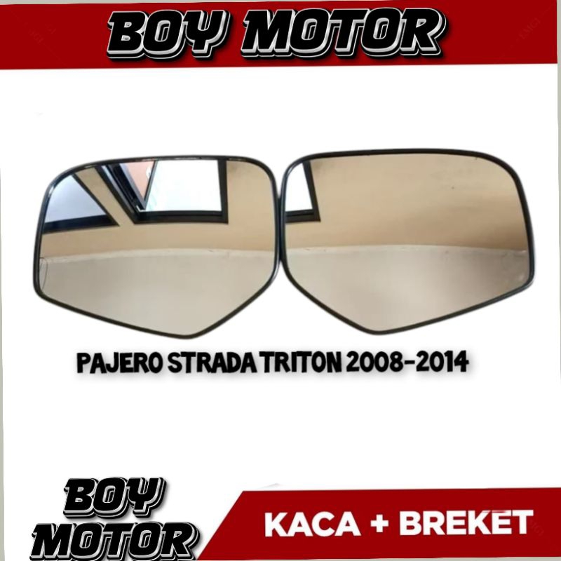 KACA SPION MOBIL MITSUBISHI PAJERO STRADA TRITON TAHUN 2008-2014 ORIGINAL