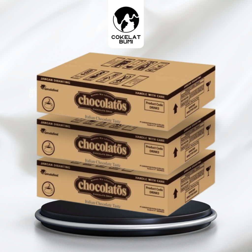 

Chocolatos Drink Chocolate Sachet - 10 Sachet x 26 g Cokelat Manis