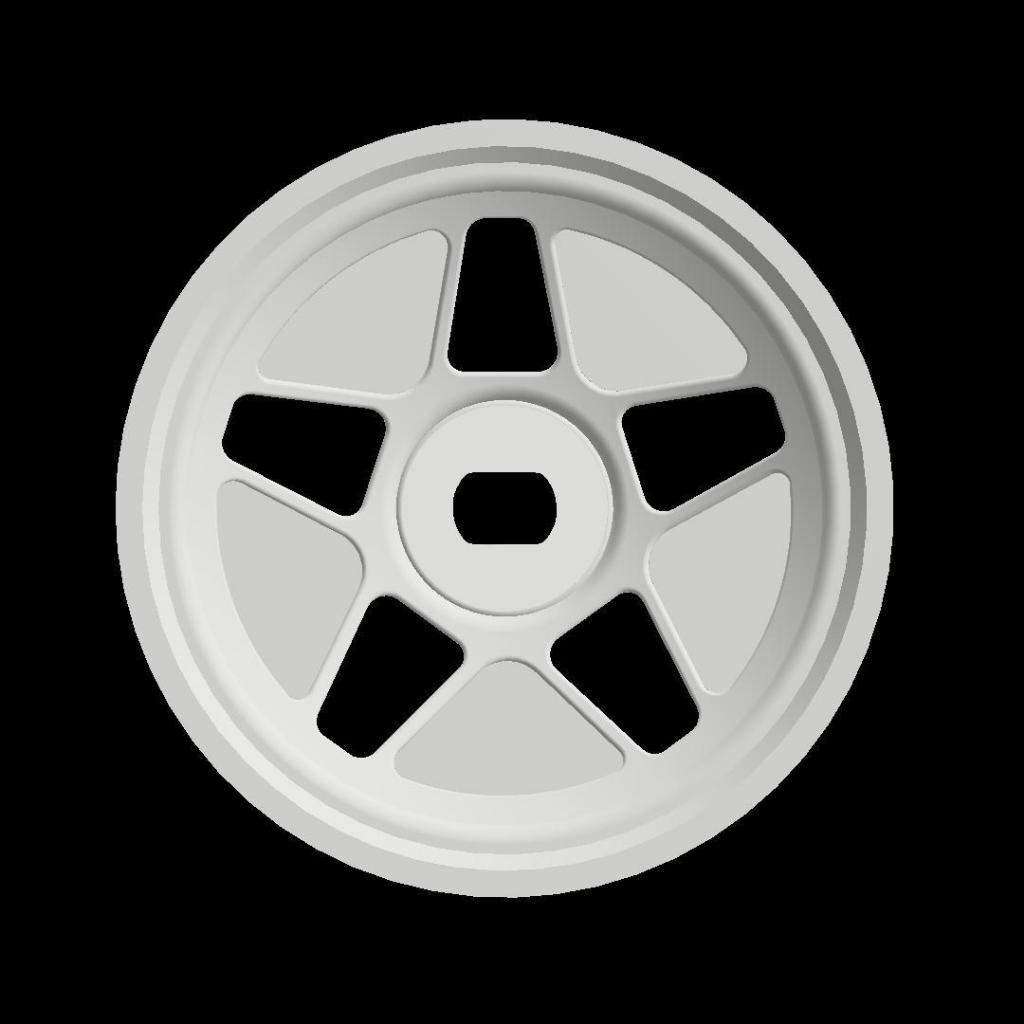 Velg JMG Hoonicorn 22mm Rims untuk K989 K969 Mini Z Xmods dll bahan RESIN 3D Print, detil. Rims untu