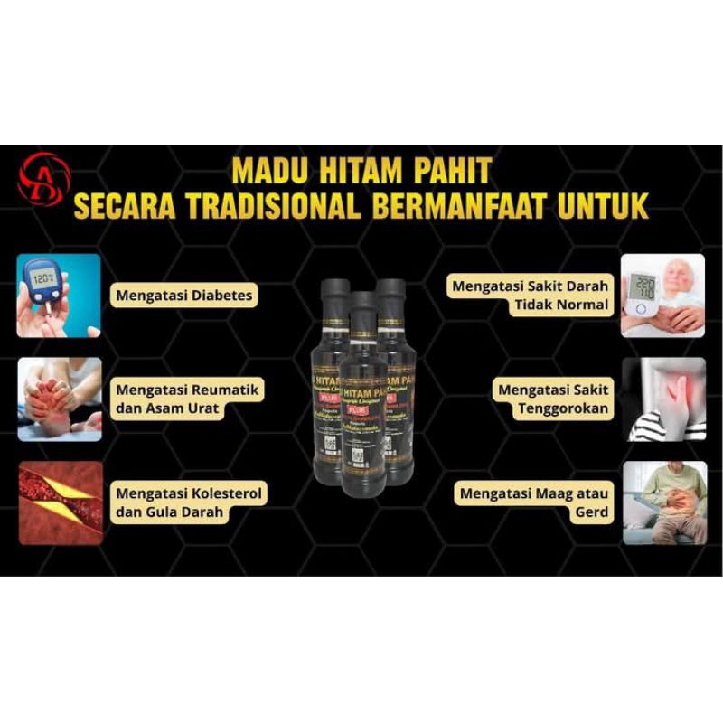 

MADU MURNI 100℅ MADU HITAM PAHIT
