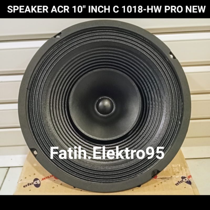 speaker 10 inch middle vocal ACR C 1018-HW ACR PRO NEW full range 300 Watt
