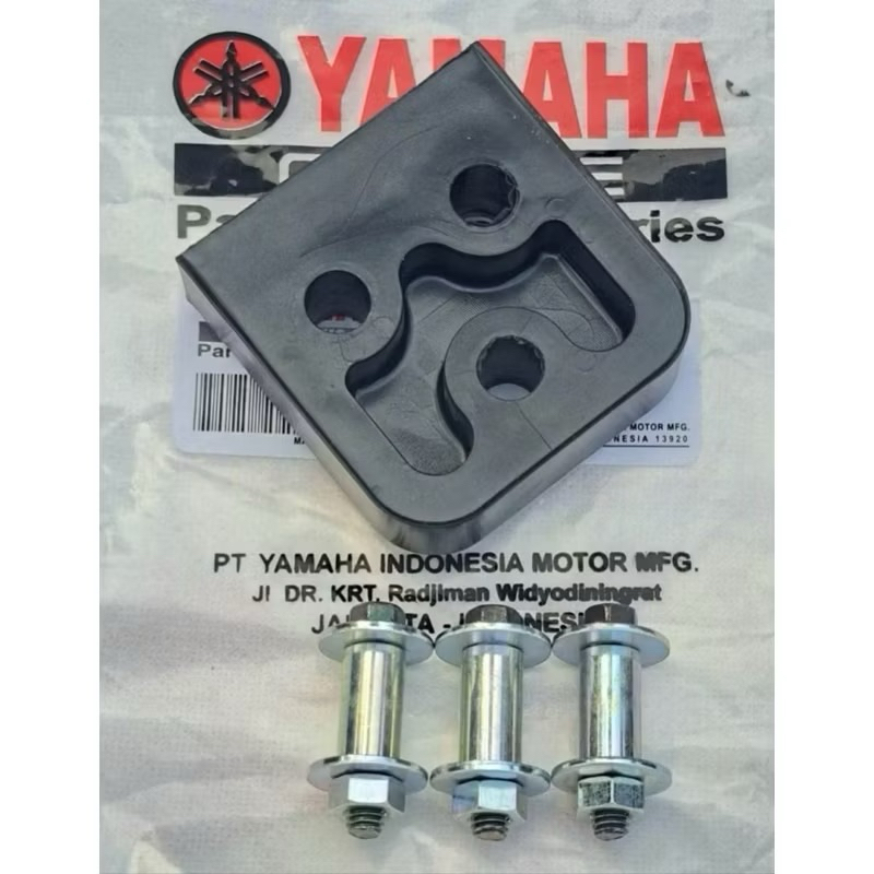 Karet bantalan lampu belakang rx king set baut komplit