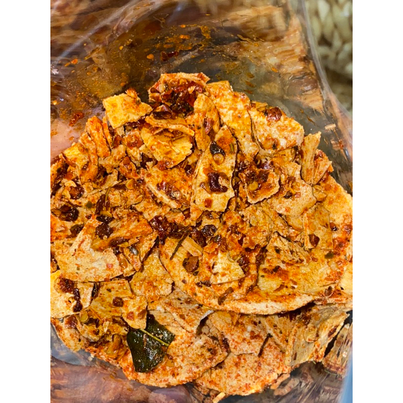

BASRENG BULAT KOIN PEDAS DAUN JERUK BERAT 500gr samarinda kalimangan timur cemilan bakso goreng tidak keras