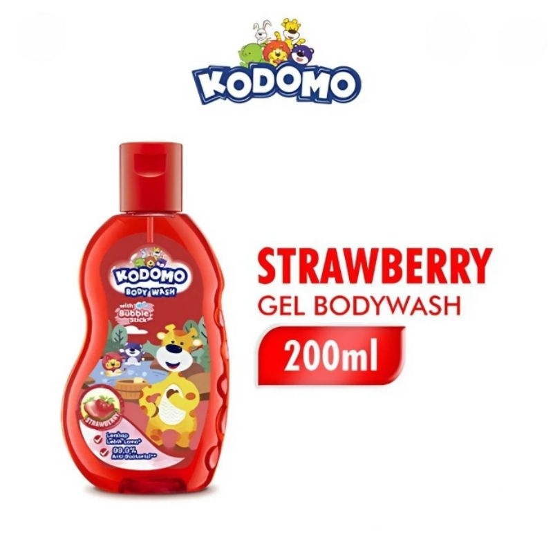 Kodomo Baby Wash Strawberry 200ML