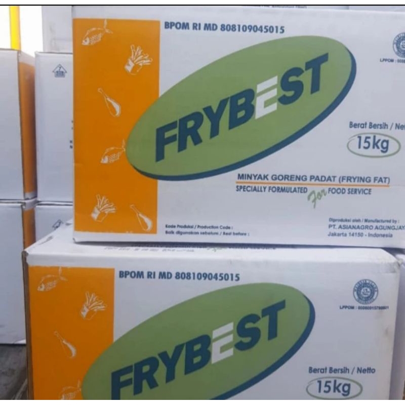 

Minyak Goreng Padat FRYBEST 15Kg