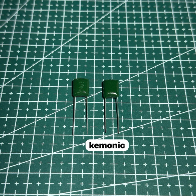 1 PCS Capasitor Milar 104 100N Hijau - milar 104