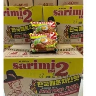 

[Jatim] 1 DUS ISI 24 PCS SARIMI ISI 2 RASA AYAM PEDAS KOREA