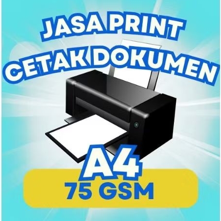 

Print / Cetak buku A4 / Jasa print A4 / cetak A4 / Full colour / Berwarna / Hitam putih