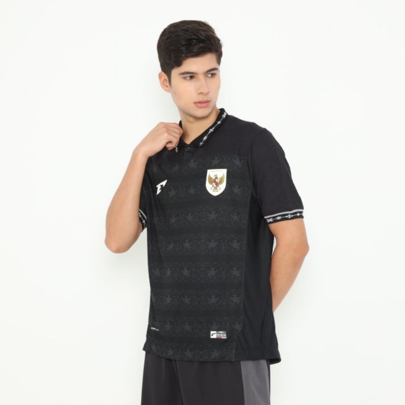 GRADE ORI | Jersey Timnas Kiper Erspo Jersey Kiper Hitam 2025