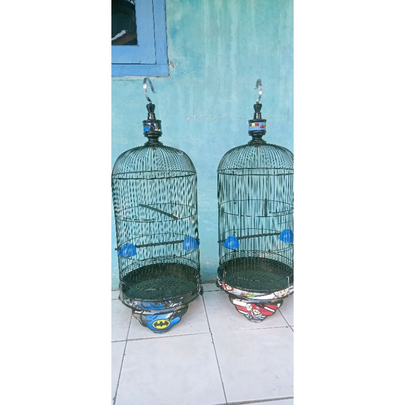 sangkar Love bird Tebok PVC Deccal