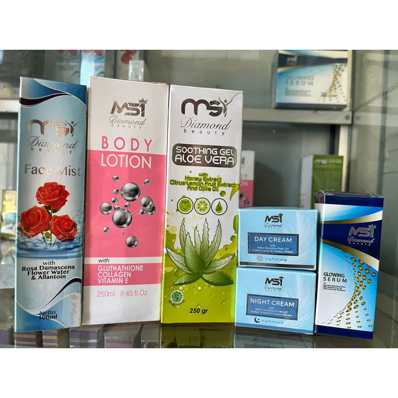 Skincare lengkap MSI + 5pinD