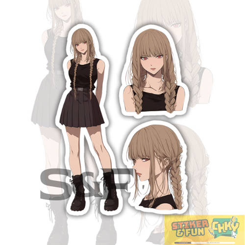 

Stiker Sticker Pack Vinyl Laminasi CUTE GIRL ANIME CUTE 7