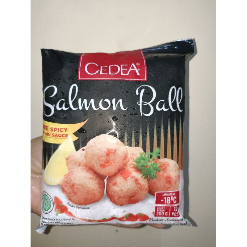 

CEDEA SALMON BALL 200gr / Bakso Salmon