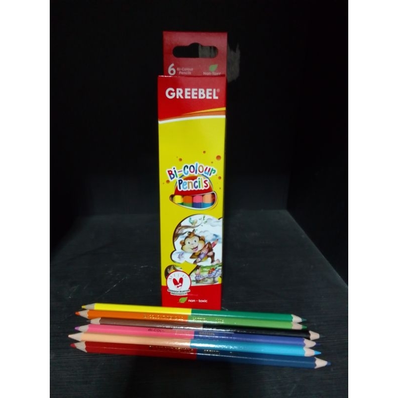

(1 PCS) PENSIL WARNA 12W GREEBEL