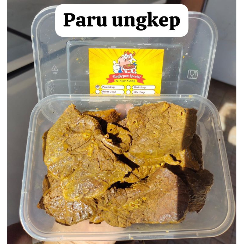 

Titik Frozen | Paru sapi ungkep