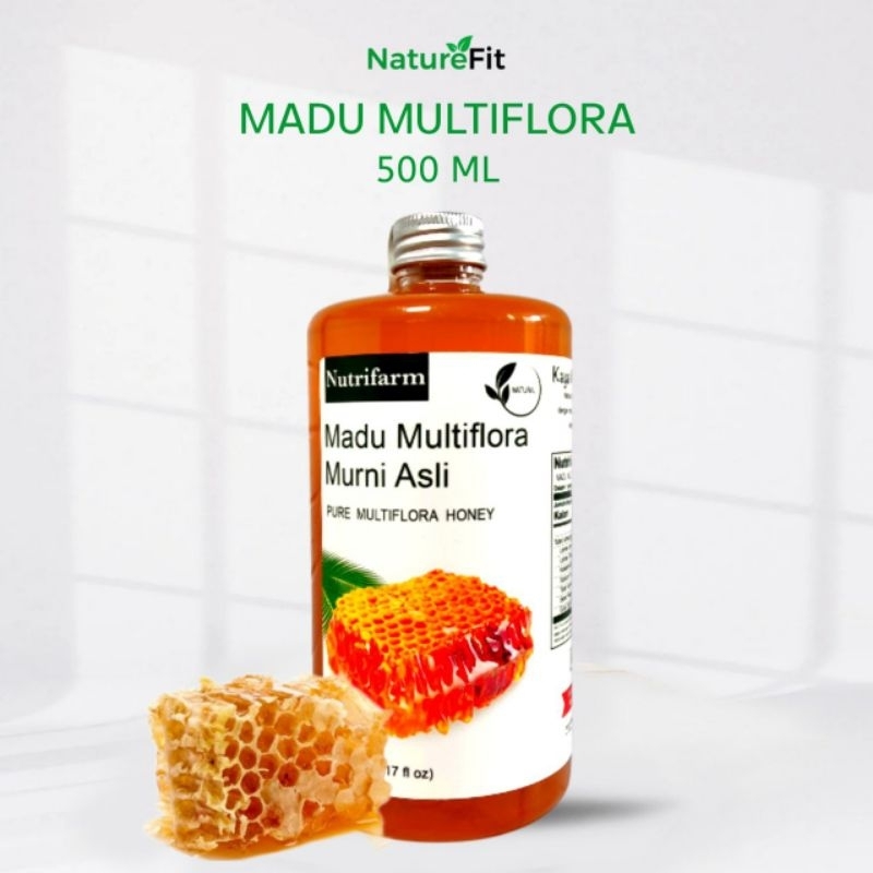 

COD Madu Multifora 500ml (700g) Murni Asli 100% Tanpa Campuran