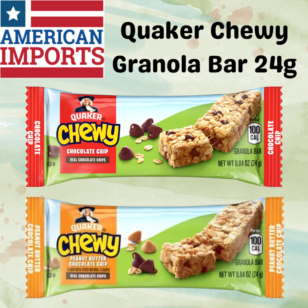

[ORI USA] Quaker Chewy Granola Bar - 24g